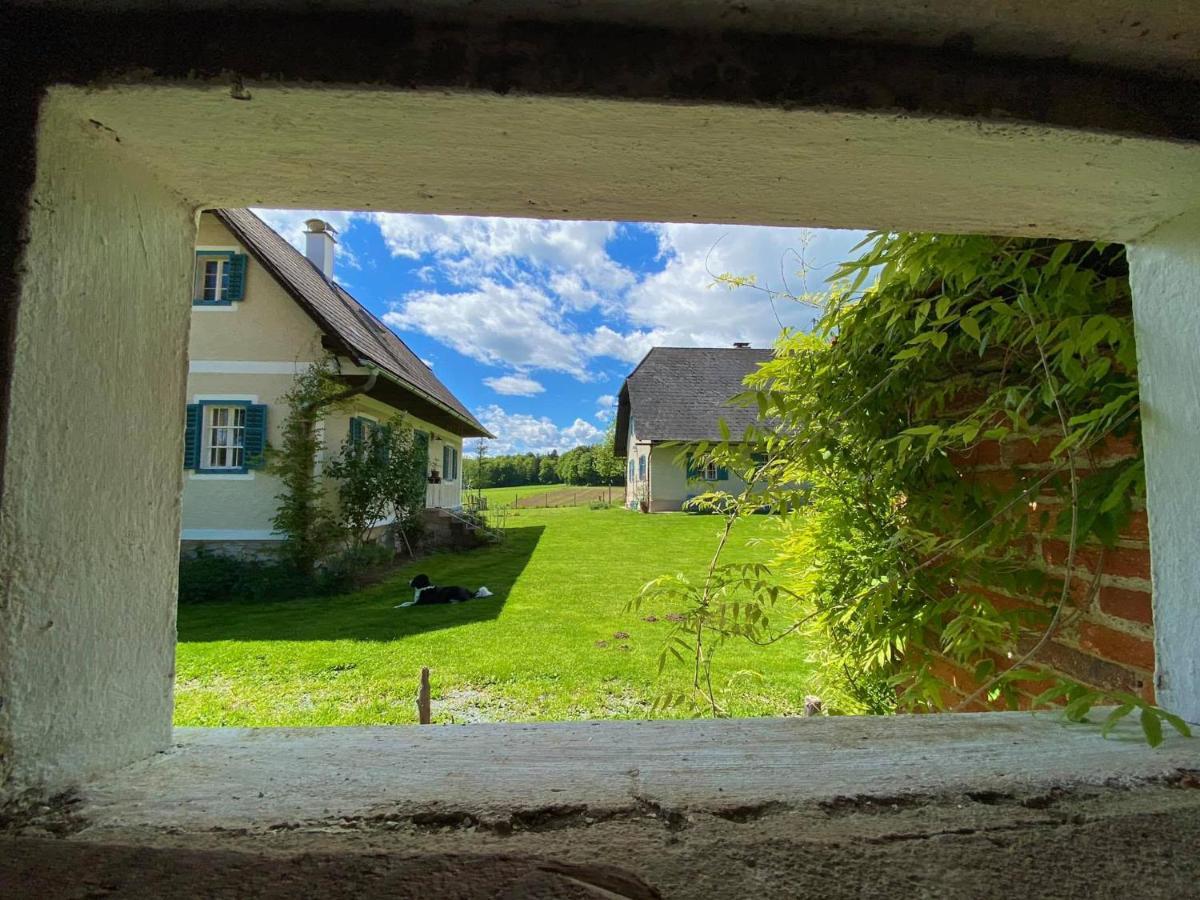 Kellerstoeckl Am Veganen Bio-Lebenshof "Varm - Die Vegane Farm" Sulb Exteriér fotografie